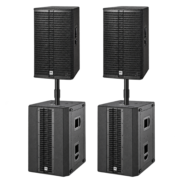 Zestaw nagłośnieniowy HK Audio: 2 kolumny 115 FA i 2 subwoofery L SUB 2000